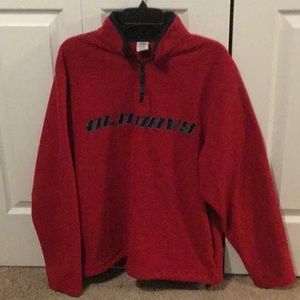 Old Navy polar fleece, Quarter zip size L
